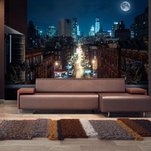 Wall mural-Sleepy New York - 400x280 cm