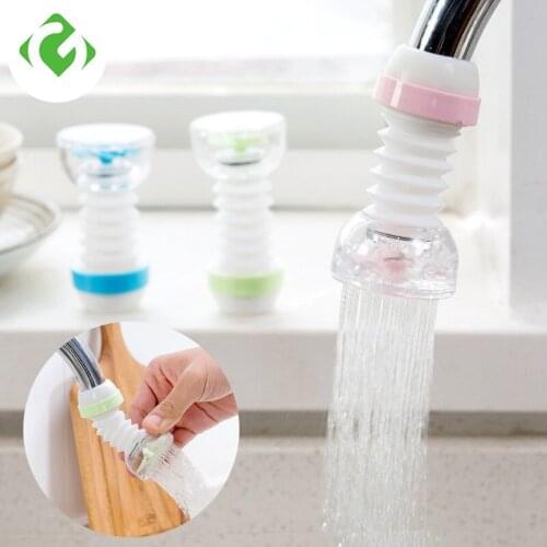 GUANYAO Adjustable Flexible Kitchen Faucet Tap Extender Faucet Save Water Splash-Proof Water Shower Head Water Filter Sprink