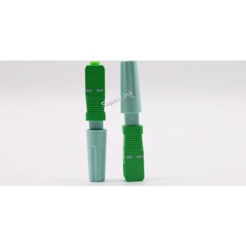 New SC APC SM Single-Mode Optical Connector FTTH Tool Cold Connector Tool SC UPC Fiber Optic Fast Connector free shipping