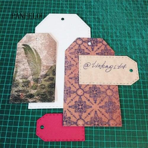 PANFELOU 1lot=5pcs Box sticky notes metal craft Carbon Steel Cutter paper die cutting dies Scrapbooking/DIY Embossing cards