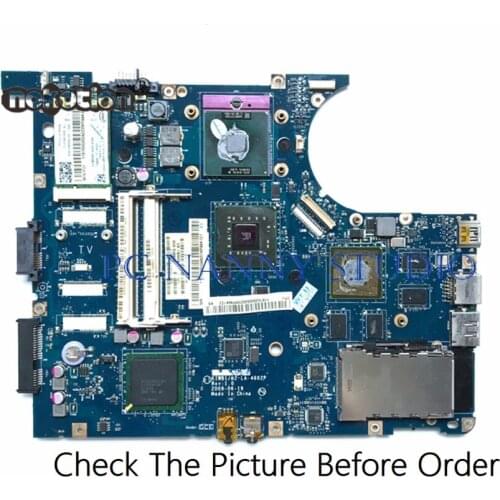 PANANNY for ideapad Y550 Laptop Motherboard KIWB1 B2 LA-4602P GM45 DDR3 with cpu GeForce GT240M tested