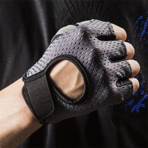 Workout Gloves Weight Lifting Gloves Fitness Half-finger Sports Gloves Men and Women for Gym Dumbbell Exercise