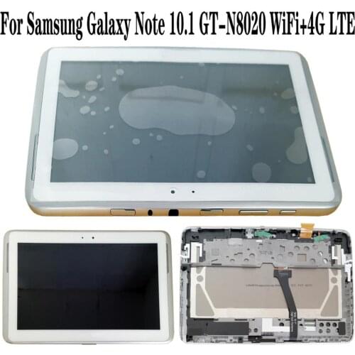 Shyueda Original For Samsung Galaxy Note 10.1 GT-N8020 WiFi+4G LTE LCD Display Touch Screen Digitizer