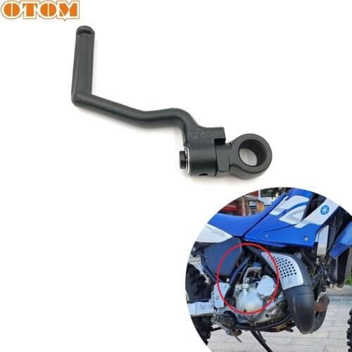 OTOM Motorcycle Start Lever 16.5mm Hole Kick Starter Foot Pedal For YAMAHA DT230 MT250 HJ250 250cc Engine Dirt Bike Accessories