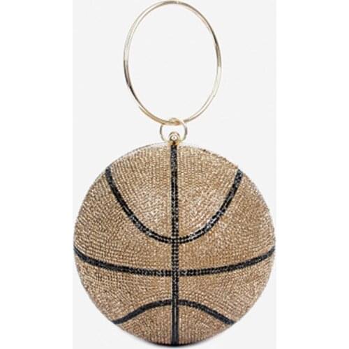 Womens bag 2020 new personality dinner bag purses and handbags Rhinestone ball type ladies handbag Women shoulder bag torebki