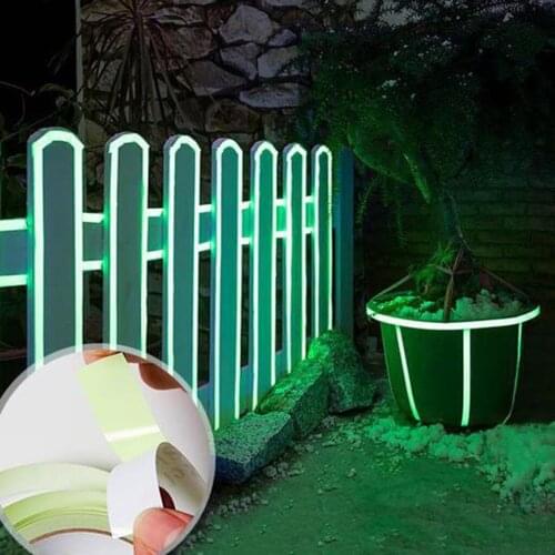 Luminous Tape Self-adhesive Tape Night Vision Glow In Dark Safety Warning Security Stage Home Decoration Tapes #W2