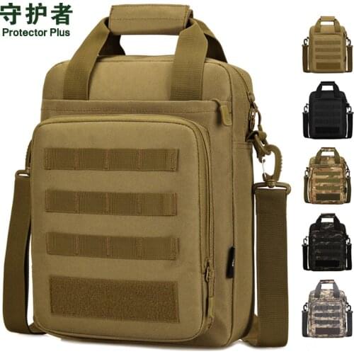 Tactics Handbag A4 Mens Bag Mens Messenger Bags Tool Holder Bag 12-Inch Computer Vertical Bag a5449