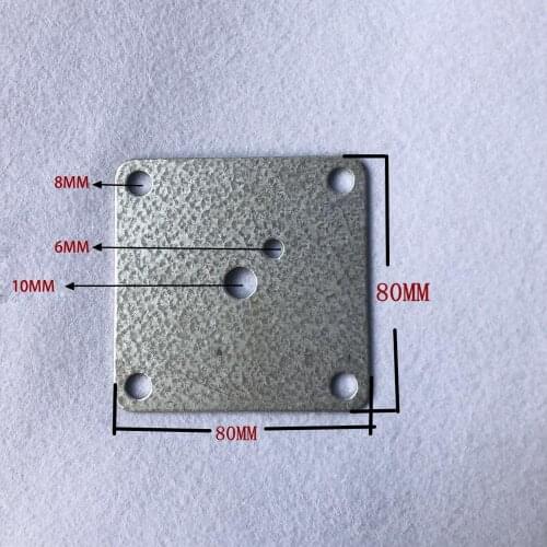 PACK of 200pcs) Sofa Table Screw Hinge Mechanism Metal Connectors For Furniture legs /feet Assembly Hardware W=80MM