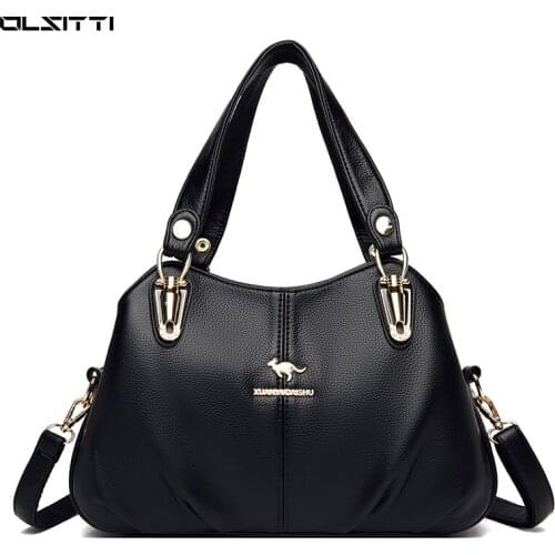Large Capacity Womens Handbag High Quality Leather Shoulder Bags for Women 2021 Casual Simplicity Crossbody Bag Sac à Main