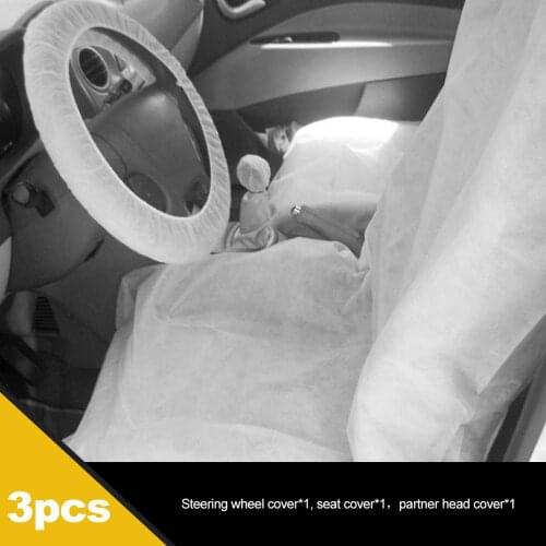 Waterproof Seat Covers Auto Seat Protector Car Chair Cover Fabric Seat Covers Removable Auto Car Seat Cover Disposable