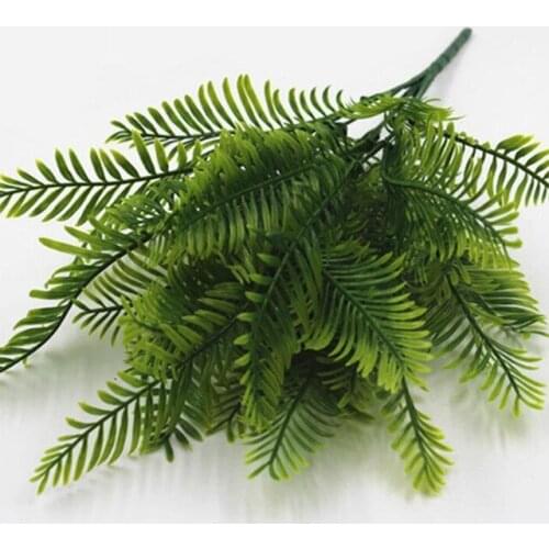 1/3Pcs Creative New Artificial Flower Leaves Plants Pretty Fake Lifelike Plastic Persian Grass Lysimachia Fern Floral Decoration