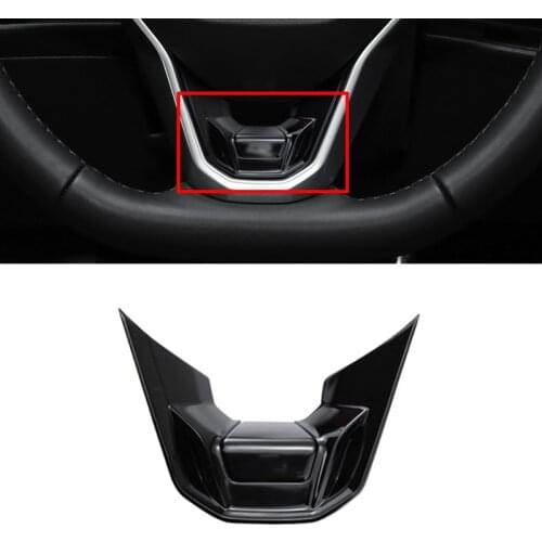 1PCS Car Steering Wheel Jaw New R Line Logo Mark Sticker Trim for VW Golf 8 MK8 Interior 2020 2021 Auto Styling Accessories
