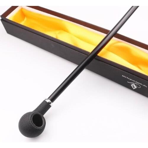 1pcs Smoking Pipe Long Black Churchwarden Tobacco Pipe Filter Accessories Gadget for Men 40cm with Pipe Tools Gift Box