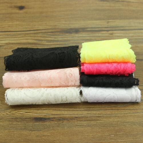 1 yards home work cotton lace trim wedding lace of 6-9 cm lace fabric handmade DIY garment accessories