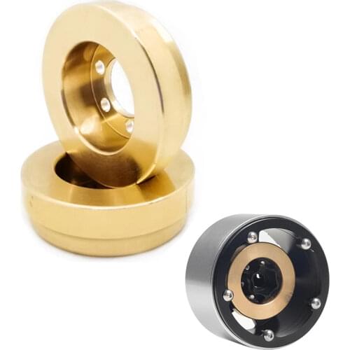 New Internal Counterweight Wheel Rim 1.9 2.2 Inch Accessories \ Professional Balance Crawler Parts RC Toys For AXIAL SCX10
