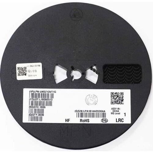 50PCS Zener diode LM3Z13VT1G 13V 0.2W(200mW) SOD-323 LM3Z13VT1G