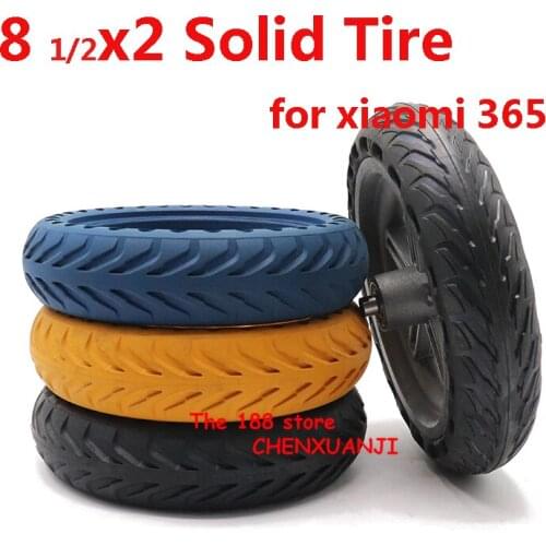 8 1 / 2x2 Honeycomb Solid Tire 8.5 x2 wheel for M365 ScooterFor Xiaomi Mijia M365 Electric Scooter 8 Inch Tire
