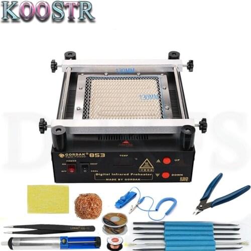 GORDAK 853 Infrared Environmental Protection Lead-free Preheating Platform BGA Heating Repair Station PCB Preheating Welder