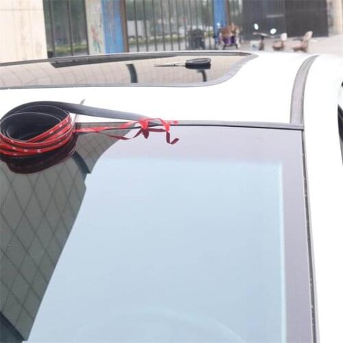 14mm 19mm Car Styling T Type Sticker Auto Roof Windshield Sealant Protector Seal Strip Car Rubber Strip Edge Window Seals Strips