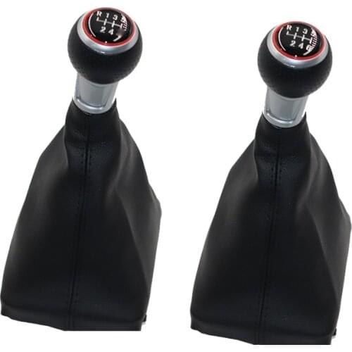 Free shipping 5/6 Speed Car Shift Gear Knob Lever Gaitor Boot Cover For AUDI A4 8E B6 B7 2000 2001 2002 - 2005 2006 2007 2008