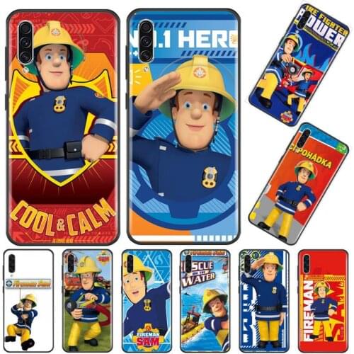 Fireman Sam Children Phone Case For Samsung Galaxy A 3 6 7 8 10 21 01 11 31 91 10S 20S 30S 50S PLUS