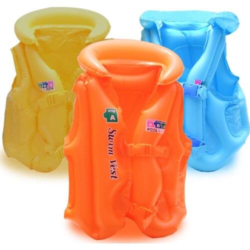 Baby Life Jacket Swimming Rings Inflatable Float Seat Float Safety Tube Raft For Bathing Swim Safety Water Toy Lift Vest