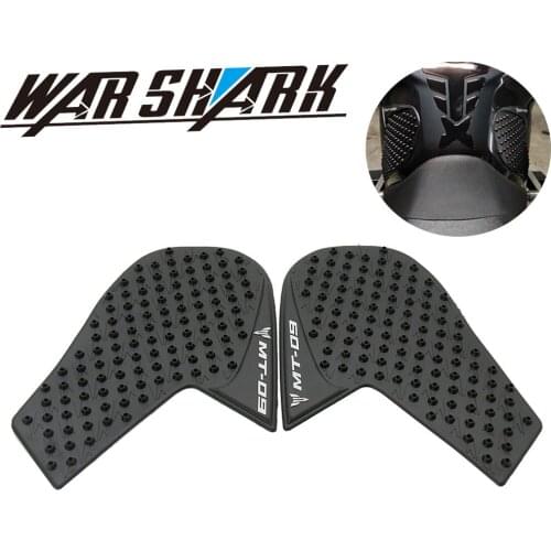 For Yamaha MT-09 MT 09 2014-15 Motorcycle fuel tank Protector Anti slip Tank Pad Sticker Gas Knee Grip Traction Side 3M Decal