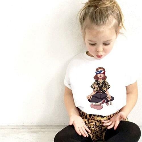 Boys And Girls T Shirt Stranger Things Wills Message Print T Shirt Kids Summer Casual White Tops Children Funny T-shirt Tops