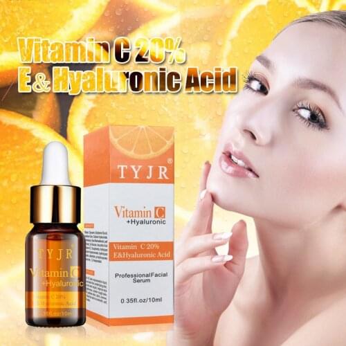 Vitamin C Hyaluronic Liquid Anti-aging Moisture Whitening VC Essence Oil Facial Care 10ml @ME88