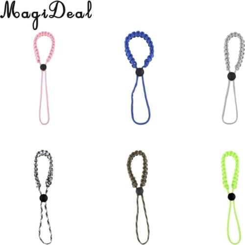 MagiDeal Portable Locking Wrist Lanyard Bracelet Safety Rope Torch Strap for Scuba Lights Diving Camera Phone Torch Accessories