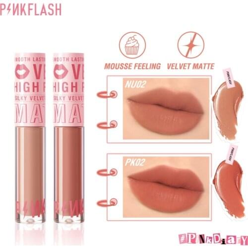 Mousse Lipstick Matte Nutritious Lip Gloss Long Lasting Beauty Lip Glaze Sexy Red Lip Tint Maquiagem Cosmetic TSLM1