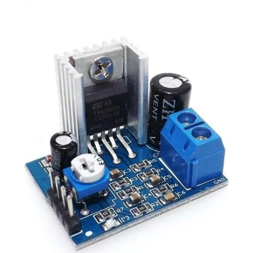 TDA2030A Module DIY Kit Parts 6V - 12V Single Power Supply Audio Amplifier Board Module TDA2030A
