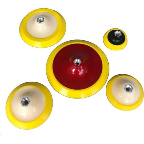 M14 M8 M10 Backing Pad Car Polisher Bonnet Dia 5 inch Angle Grinder Wheel Sander Paper Disc Auto Polishing Machine Thread Tools