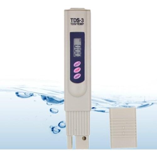 2PCS Portable Pen Portable Digital Water Meter Filter Measuring Water Quality Purity Tester TDS Meter