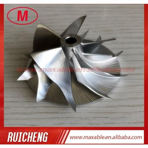 RHF4H 5+5 blades 40.66/52.51mm high performance turbocharger billet/milling/aluminum 2618 compressor wheel