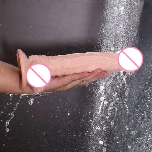 Silicone Huge Realistic Dildos with Suction Cup for Women Masturbation Soft Big Penis Skin Feeling Large Phallus Sex Toy