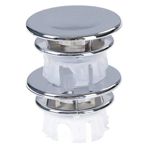 2Pcs Sink Round Ring Overflow Spare Cover Tidy Chrome Trim Bathroom Ceramic Basin Overflow Ring
