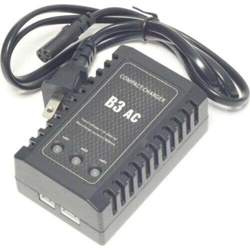B3 B3AC Lipo Battery Charger 2S/3S 18W RC Charging for 7.4v 11.1v Li-Polymer Cells US Plug