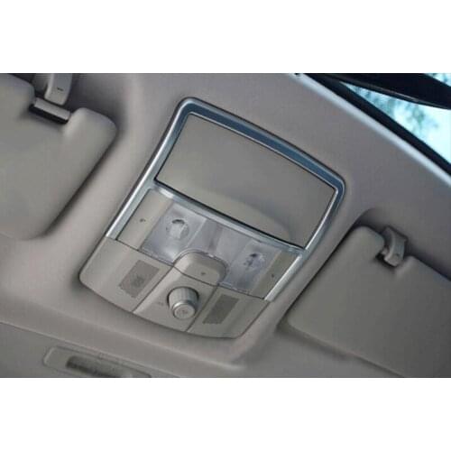 ABS Chrome For MG GS 2015 2016 2017 accessories car styling Car front reading Lampshade panel rear reading Lampshade Cover Trim