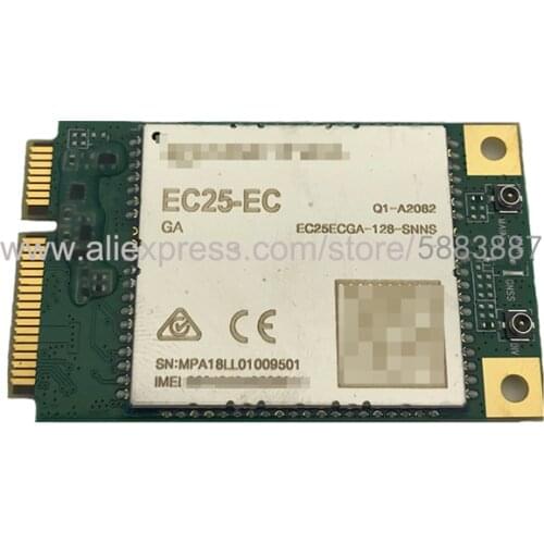 EC25 EC25-EC Mini Pcie 4G FDD-LTE/TDD-LTE CAT4 Module B1/B3/B7/B8/B20/B28A for Korea Thailand EMEA 100% New&Original