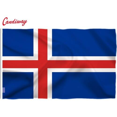 Iceland flag Iceland Country Flag 90*150cm Hanging Office/Activity/parade/Festival/Home Decoration National Flag