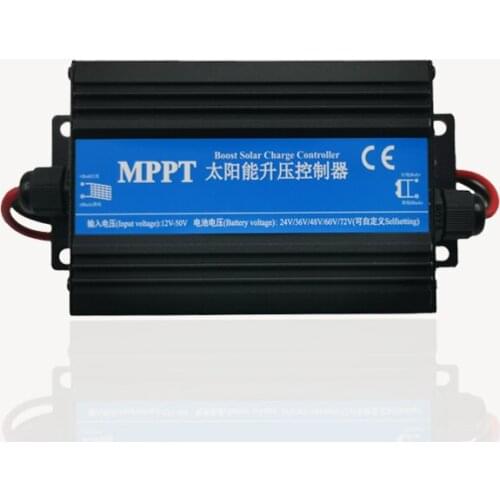 Solar E-Bike Charge Controller for 24V/36V/48V/60V/72V Battery/MPPT Type Solar Boost Regulator/Electric Bike Charging Controller