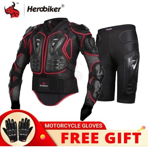 Motorcycle Jacket Pants Suit Racing Body Armor Men Protector Protective Gear Motocross Jacket Moto Motorbike Equipment Clothing