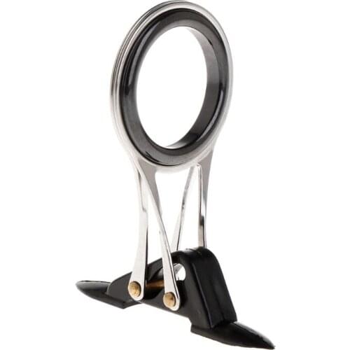 Guide Ring Fishing Rod Pole Line Guides Top Ring Folding Stainless Steel Telescopic DIY Eye Ring Repair Kit Tackle Accessory W20