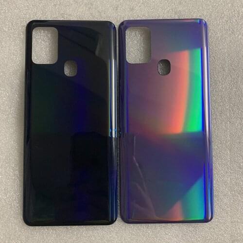 A21S Original Housing For Samsung Galaxy A21S A217 Battery Cover Repair Replace Back Door Phone Rear Case + Logo