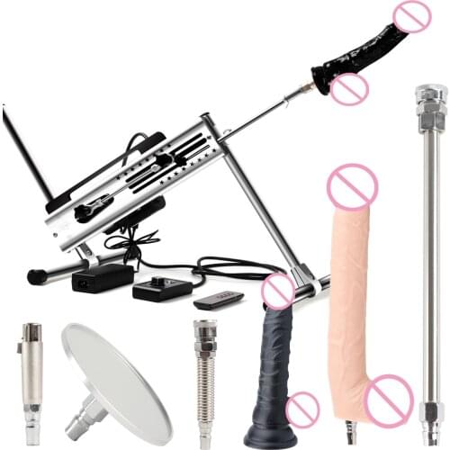 FREDORCH Upgrade Sex Machine With Remote Control Super Silent Ultra Adjustable Vac u Lock 30db 120W Love Machine With Free Dildo