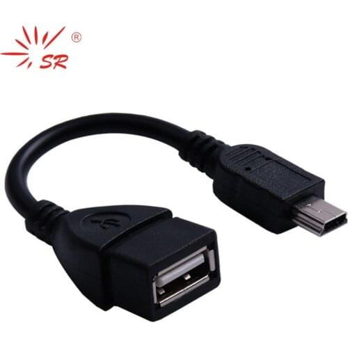 SR Mini USB 2.0 OTG Adapter Conventor Cable Line for Cellphone Tablet