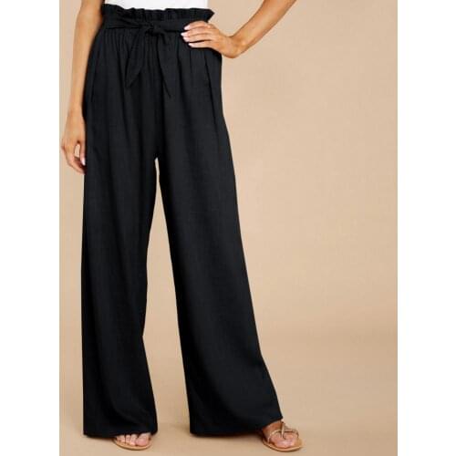 Comfy Terrific Solid Color Sports Pants Casual Sports Pants Waistband for Sports