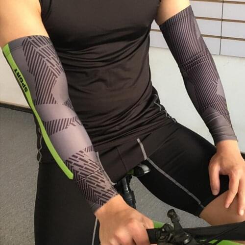 1 Pair Outdoor Summer Cycling Breathable Anti-UV Protective Arm Guard Sleeve
