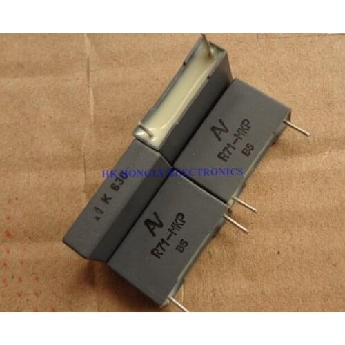 20PCS R71 MKP R71-MKP .1K630 0.1UF 100N 104 630V 10% P=15mm Capacitor
